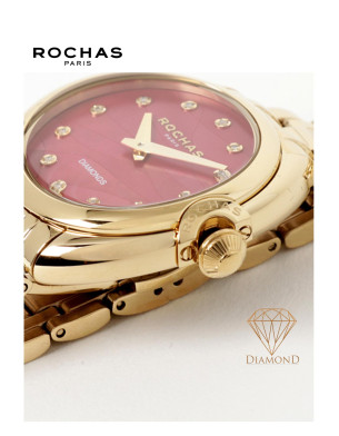 ROCHAS Ladies Diamond Watch